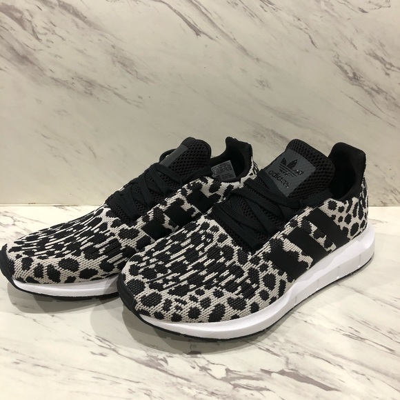 women's adidas swift run raw white black